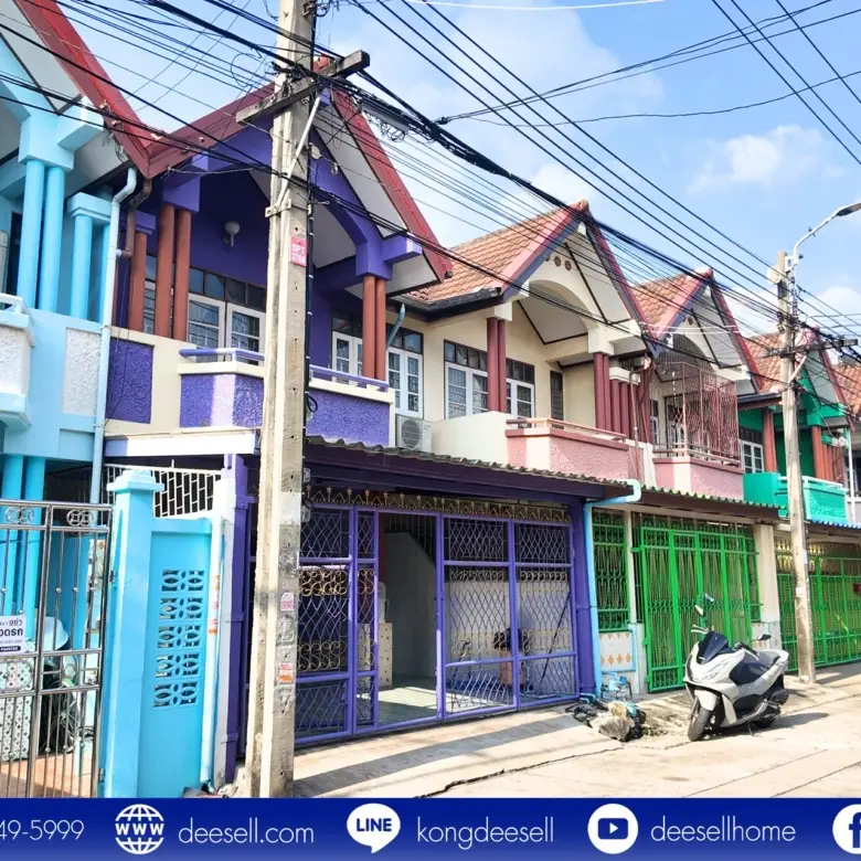 ทาวน์เฮ้าส์ สุขเจริญวิลล่า บางด้วน