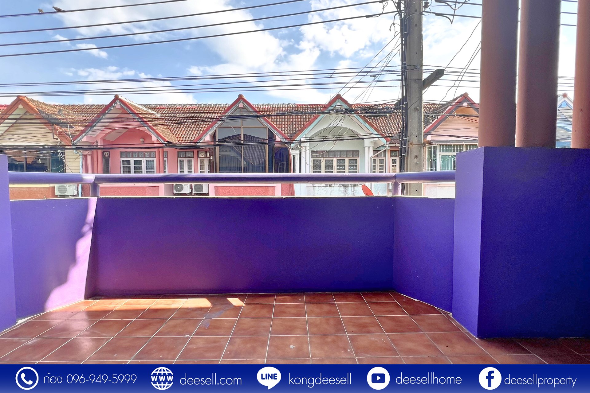 ทาวน์เฮ้าส์ สุขเจริญวิลล่า บางด้วน