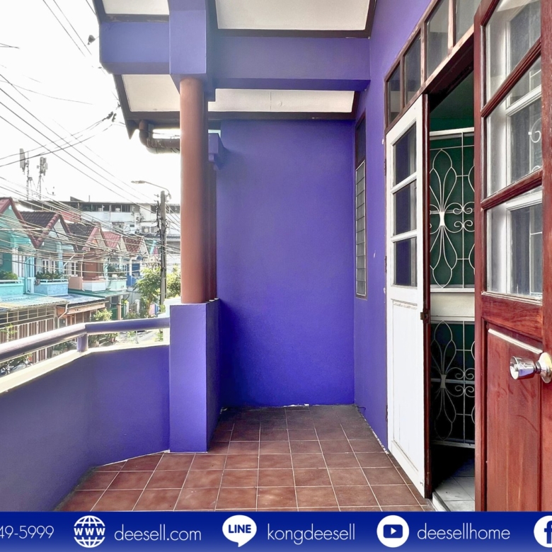 ทาวน์เฮ้าส์ สุขเจริญวิลล่า บางด้วน