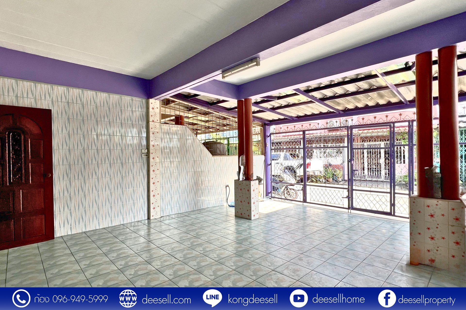 ทาวน์เฮ้าส์ สุขเจริญวิลล่า บางด้วน